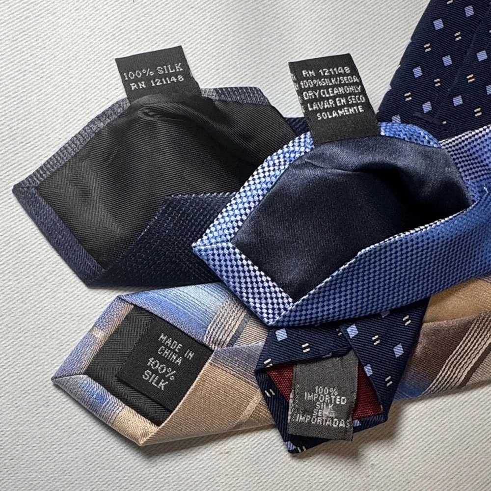 Michael Kors & more Men's Tie Collection - Blue and Tan Hues